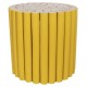 Pouf WOOD Jaune