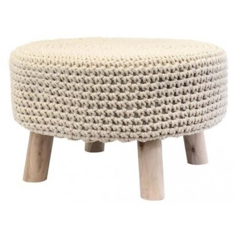 Pouf LENO Beige